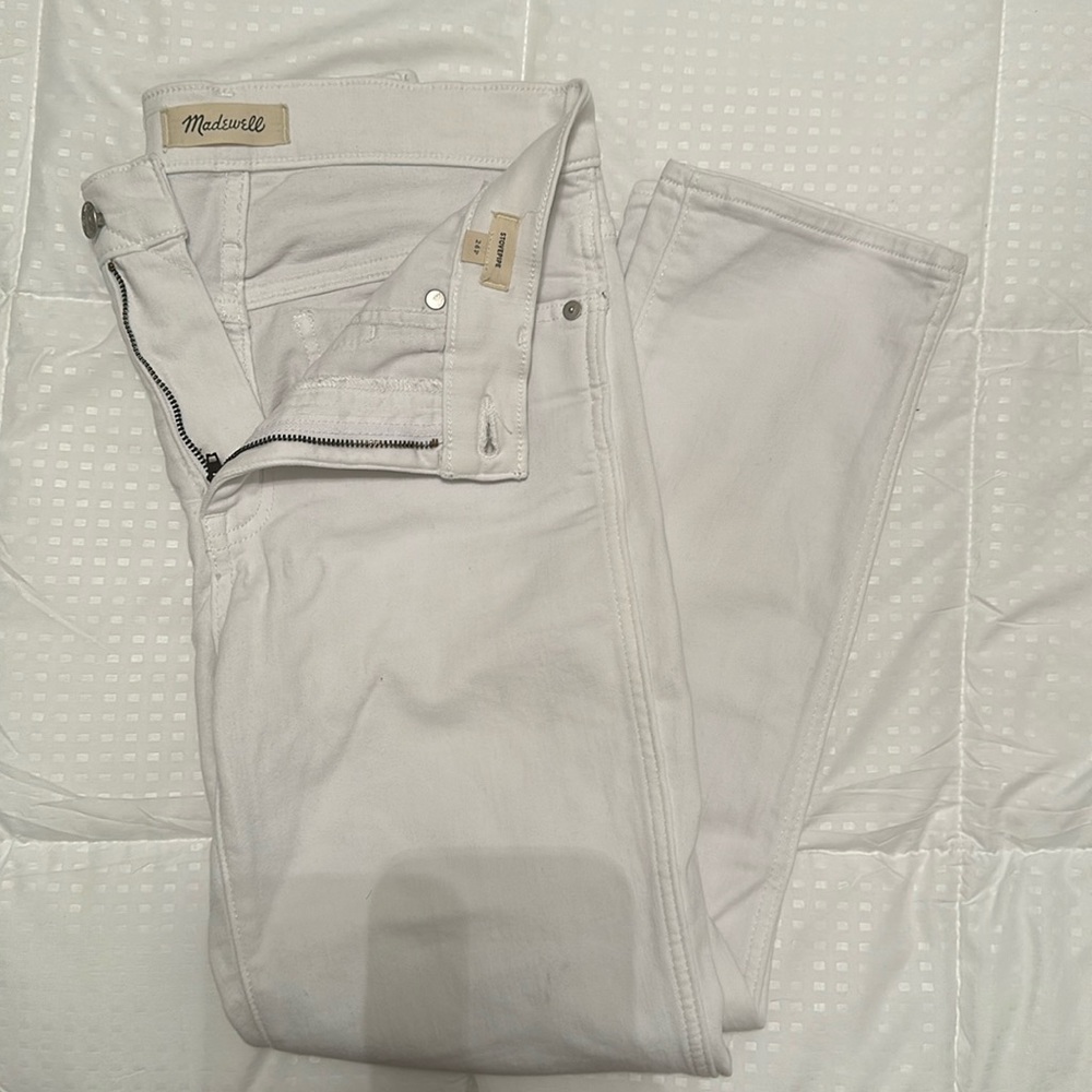 Madewell stovepipe jeans